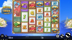 Big Fin Bay интерфейс слота